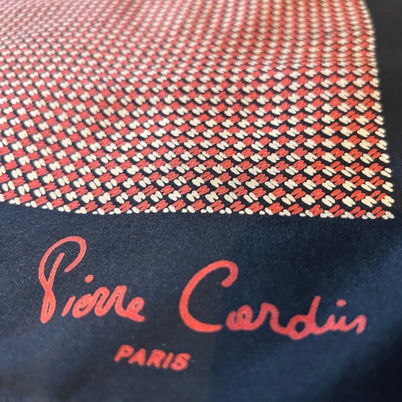 Classic Pierre Cardin Silk Scarf 1980s - Picture 1 of 6